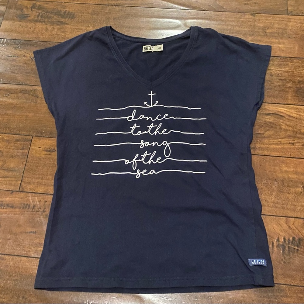 Batela Navy Blue T-shirt